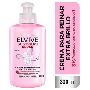 Product image of Crema para Peinar Glycolic Gloss 300ml - Elvive