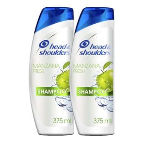 Shampoo Control Caspa Manzana Fresh 2 Pack de 375 ml - Head & shoulders