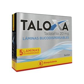 Taloxa Tadalafilo 20 mg 5 Láminas Bucodispersables - Sanitas