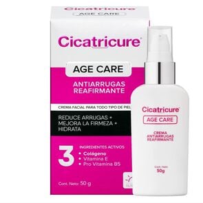 Product image of Age Care Crema Facial Antiarrugas Reafirmante Todo Tipo de Piel 50 grs - Cicatricure