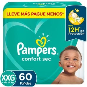 Pañales Confort Sec Talla XXG - Pampers