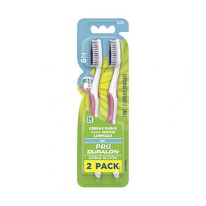 Product image of Cepillo Dental Pro 6N Cerdas Duras Pack 2 Unidades - Duralon