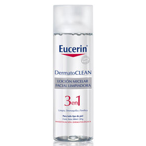 Product image of Loción Micelar 3 En 1 Dermatoclean 200  mL - Eucerin