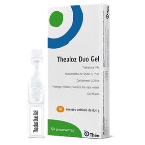 Thealoz Duo hidratante y lubricante Hialuronato De Sodio 30 Solución Oftálmica - Thea pharma