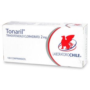 Tonaril Trihexifenidilo 2 mg 100 Comprimidos - Chile recetario