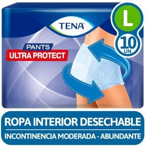 Product image of Pants Ropa Interior Desechable Máxima Absorción Talla G 10 Unidades - Tena