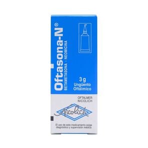 Product image of Oftasona-N Betametasona 0,35 Unguento Oftalmico 3 gr - Saval