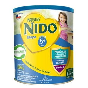 Leche en polvo Etapa 5+ Semidescremada 1350 gr - Nido