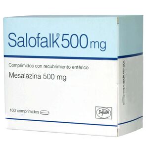 Salofalk Mesalazina 500 mg 100 Comprimidos Recubierto - Biotoscana