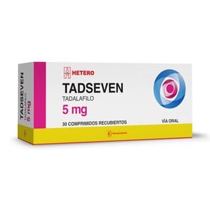 Tadseven 5 mg 30 Comprimidos Recubiertos - Seven pharma