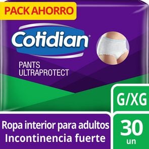 Product image of Ropa Interior desechable Ultraprotect talla G/XG x 30 unidades - Cotidian