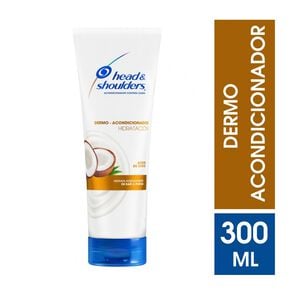 Dermo Acondicionador Control Caspa Hidratación Aceite de Coco 300 mL - Head & shoulders