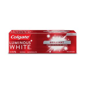 Luminous White Brilliant Pasta Dental 90 gr - Colgate