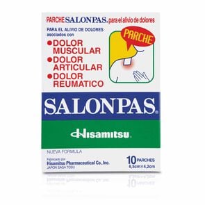 Product image of Salonpas Parche Salicilato de Metilo 36 mg Analgésico Tópico 10 unidades - Andromaco utc