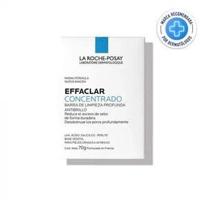 Product image of Effaclar Concentrado Jabon Limpiador Piel Grasa con Tendencia Acnéica 70 grs - La roche posay