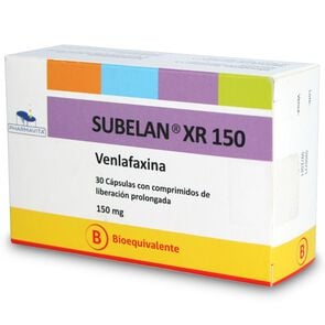 Subelan XR Venlafaxina 150 mg 30 Cápsulas - Exeltis