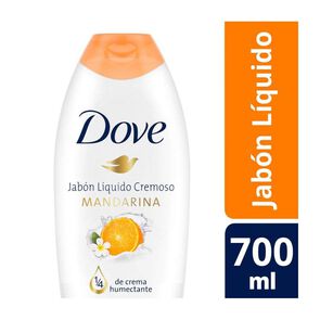 Jabón Líquido Cream Wash Mandarina 700 Ml - Dove