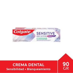 Product image of Sensitive Pro Alivio Inmediato Crema Dental con Fluor Blanqueador 90 grs - Colgate