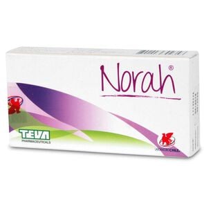 Product image of Norah Dienogest 2 mg Etinilestradiol 0,03 mg 28 Comprimidos Recubierto - Chile recetario