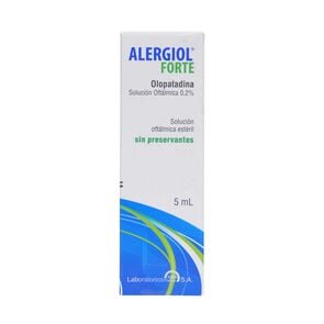 Alergiol Forte Olopatadina 0,2% Solución Oftalmica 5 mL - Smb farma