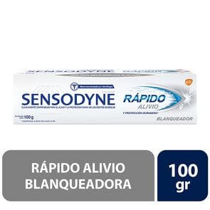 Crema Dental Rápido Alivio Blanqueador 100Gr - Sensodyne