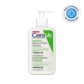 Limpiador Crema Espuma Hidratante 236 ml - Cerave