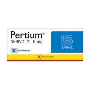 Pertium Nebivolol 5 mg 30 Comprimidos - Saval