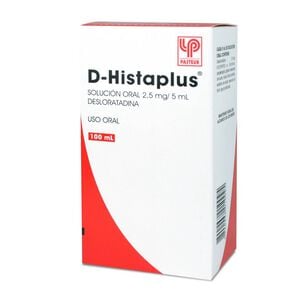 D-Histaplus Desloratadina 2,5 mg / 5 mL Solución Oral 100 mL - Pasteur