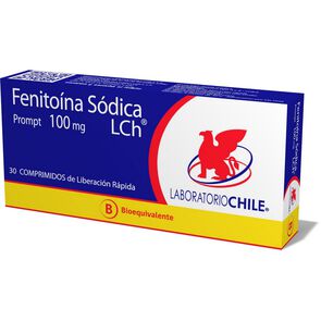 Product image of Fenitoina Sódica 100 mg 30 Comprimidos - Pharmatrade