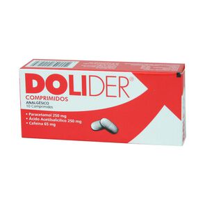 Dolider Ácido Acetilsalicilico 65 mg 10 Comprimidos - Pasteur