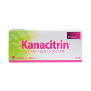 Kanacitrin Citrato de Potasio Monohidratado 3,3 gr / Sobre Solución Oral 50 Sobres - Rider