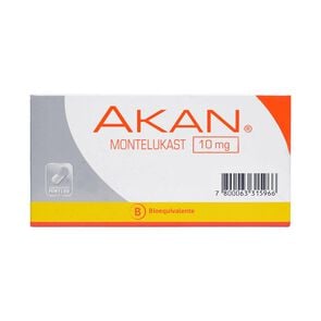 Akan Montelukast 10 mg 30 Comprimidos - Milab