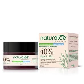 Crema Hidratante Matificante para Pieles Mixtas a Grasas 50ml - Naturaloe