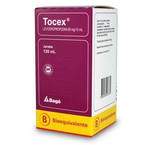 Tocex Levodropropizina 60 mg / 10 mL Jarabe 120 mL - Bago