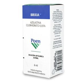 Brixia Azelastina 0,05% Solución Oftalmica 6 mL - Pharma investi