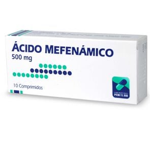 Ácido Mefenámico 500 mg 10 Comprimidos - Mintlab