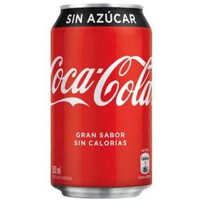 Coca Cola Sin Azúcar 350 ml