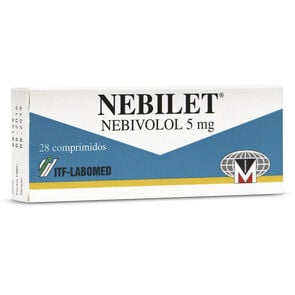 Nebilet Nebivolol 5 mg 28 Comprimidos - Labomed