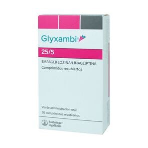 Glyxambi Empagliflozina 25 mg 30 Comprimidos - Boehringer ingelheim