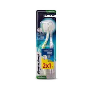 Product image of Double Care Clean medium Cepillo Dental - Pepsodent