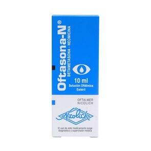 Oftasona-N Betametasona 0,35 Solución Oftálmica 10 mL - Saval