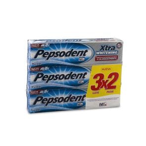 Pasta Dental Xtra Whitening de 90 gr Pack x 3 - Pepsodent