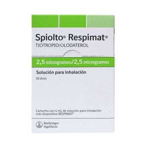 Spiolto Respimat Olodaterol 2,5 mcg Solución para Inhalación 30 Dosis - Boehringer ingelheim