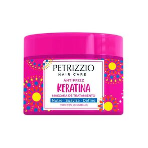 Máscara Capilar Antifrizz Keratina 420 g - Petrizzio