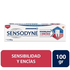 Crema Dental con Flúor Sensibilidad y Encías Original 100 grs - Sensodyne