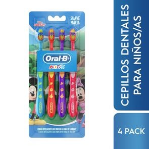 Cepillo Dental Disney Mickey 4 Unidades - Oral-b