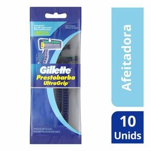 Prestobarba2 UltraGrip Máquinas Para Afeitar Desechables 10 Unidades - Gillette