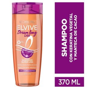 Shampoo Dream Long Liss Cabello Largo Con Frizz 370 ml - Elvive