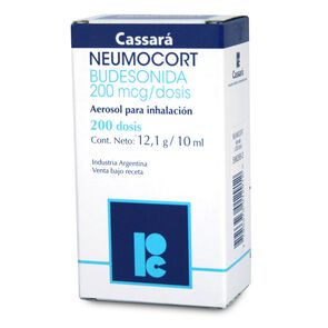 Product image of Neumocort Hfa Budesonida 200 mcg/DS Inhalador Bucal 200 Dosis - D & m pharma