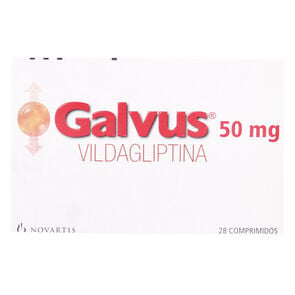 Galvus Vildagliptina 50 mg 28 Comprimidos - Axon